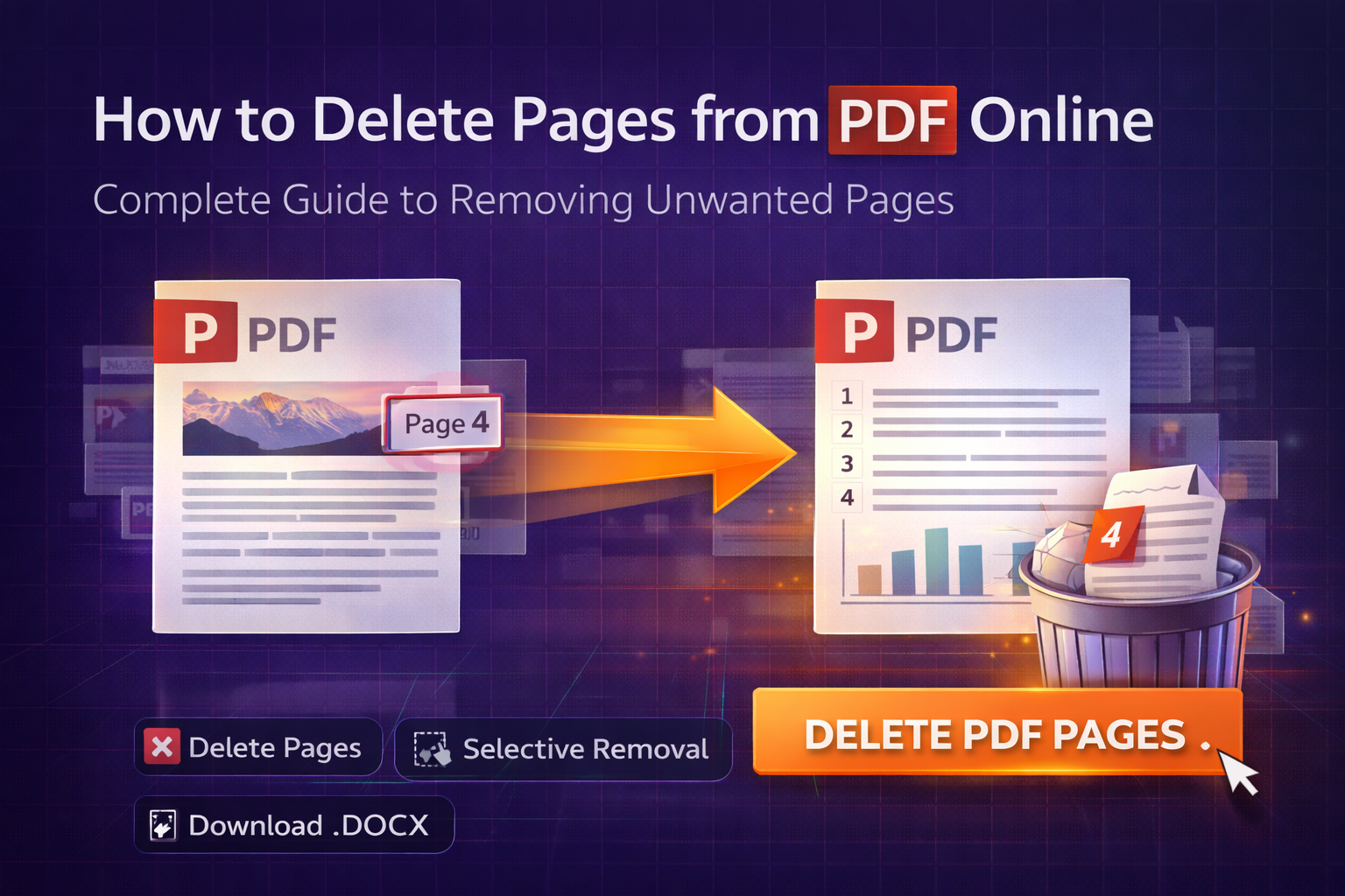 How to Delete Pages from PDF